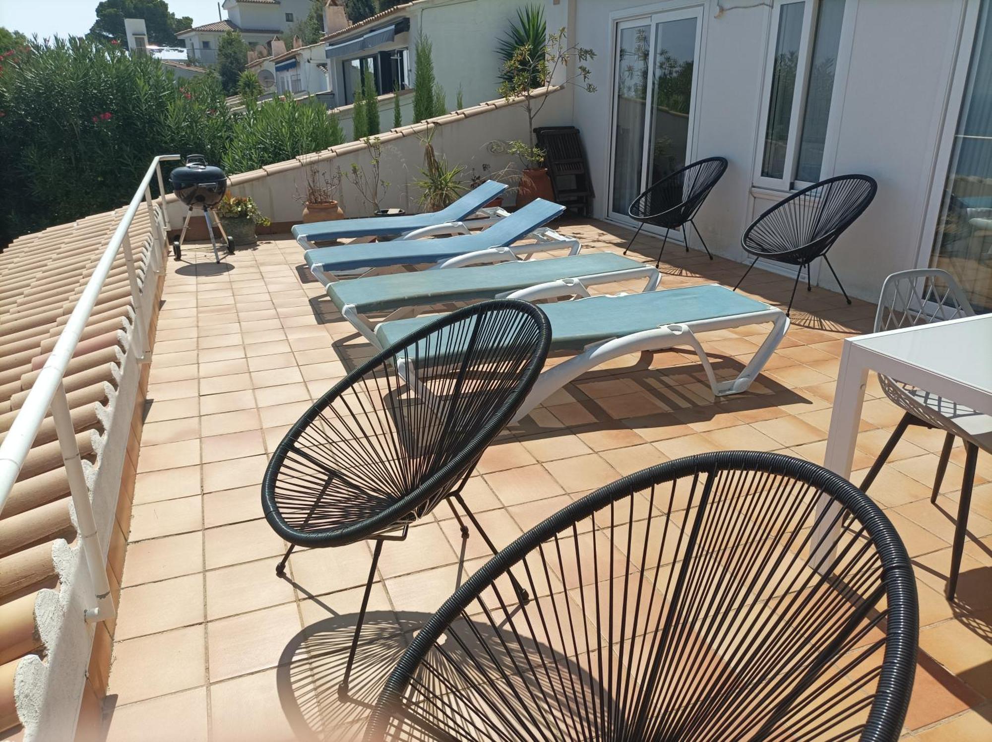 "La Terrasse De La Mer 8" -Climatisation-Wifi-Bbq -Piscine-Parking Begur Eksteriør bilde